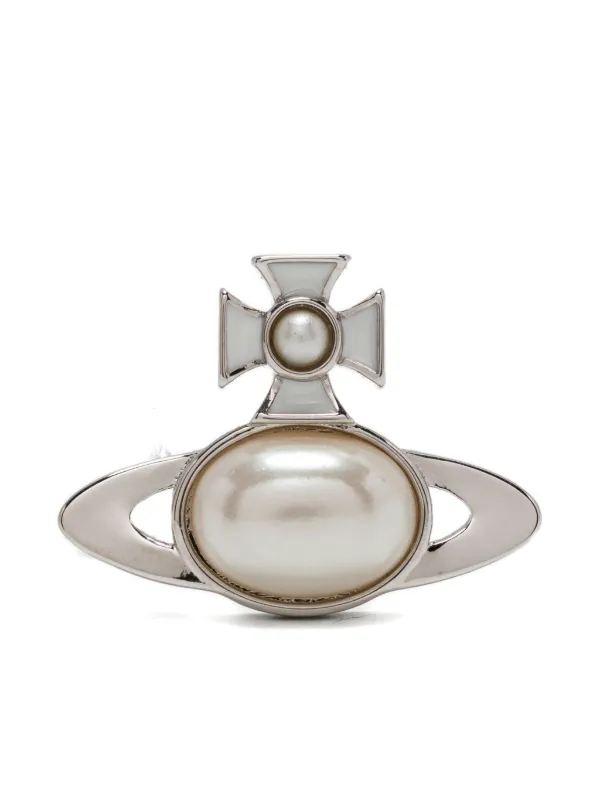 Vivienne Westwood Gaby シングルピアス | シルバートーン | FARFETCH JP