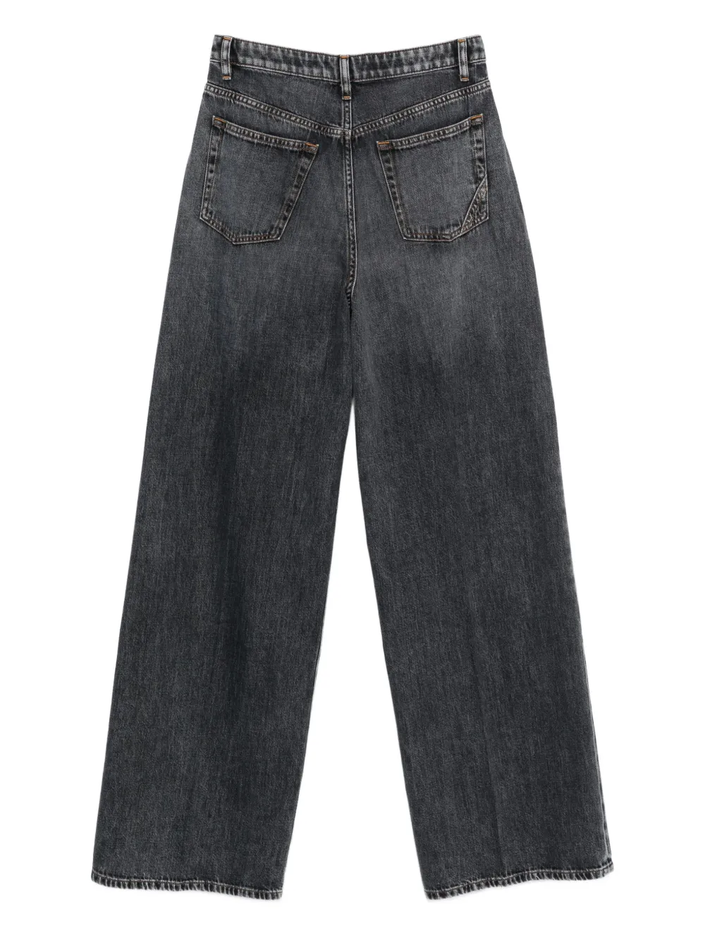 3x1 Katoenen jeans met zak - Grijs