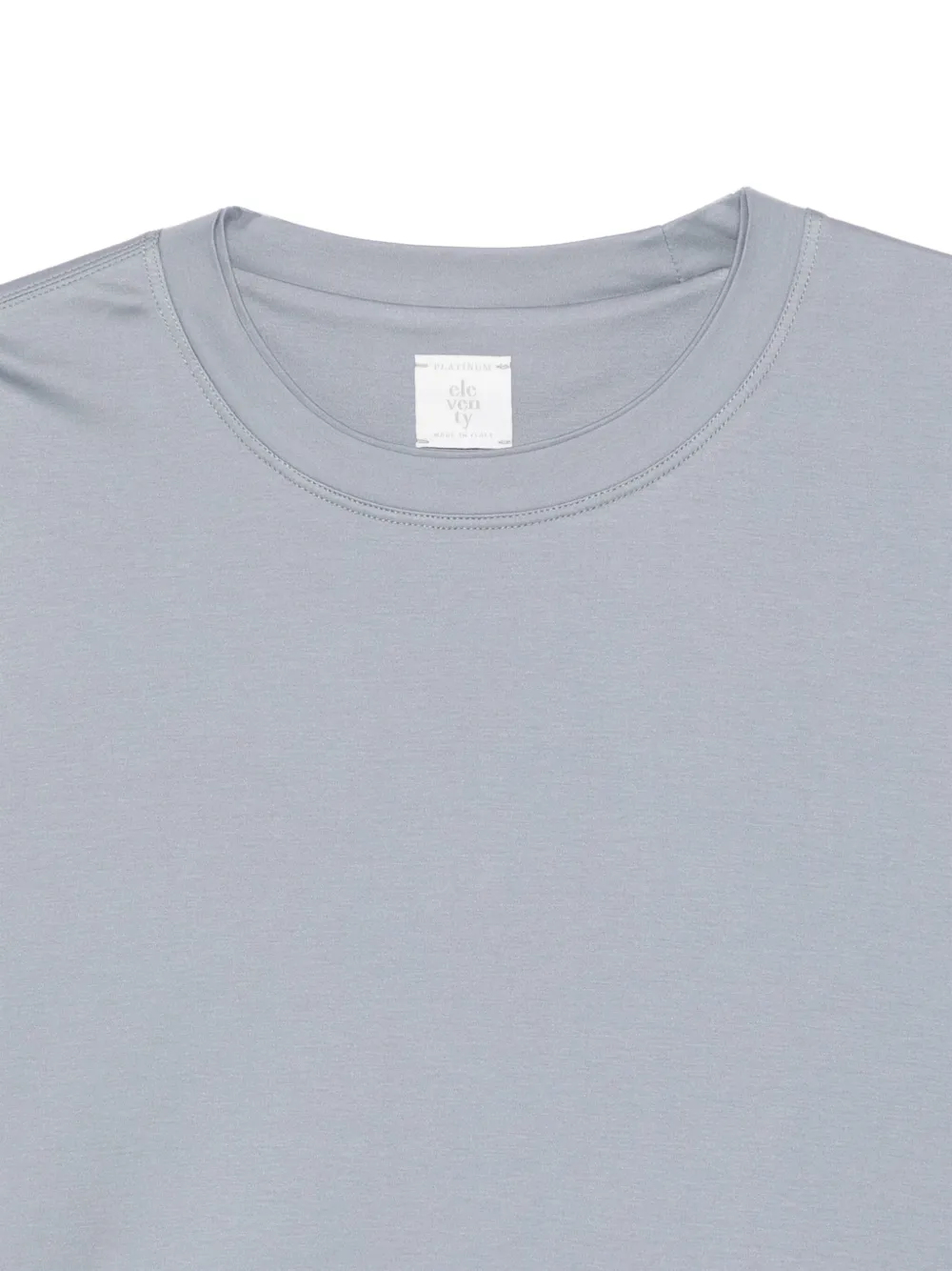 Eleventy crew-neck short-sleeve T-shirt | Blue | FARFETCH PL