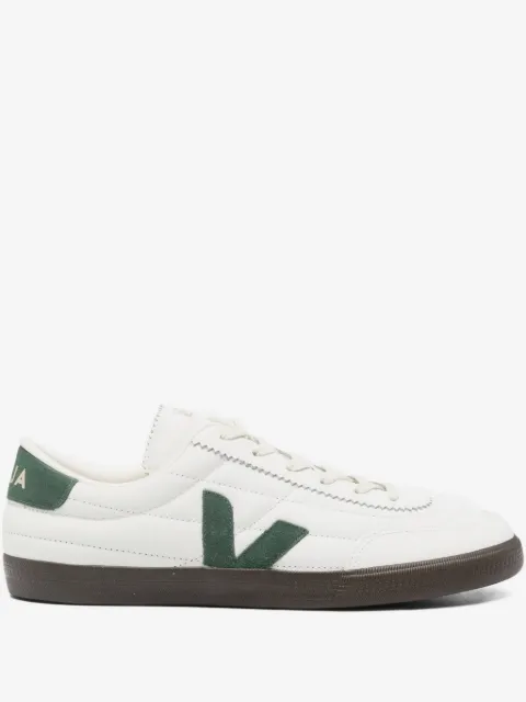 VEJA V-detail leather sneakers