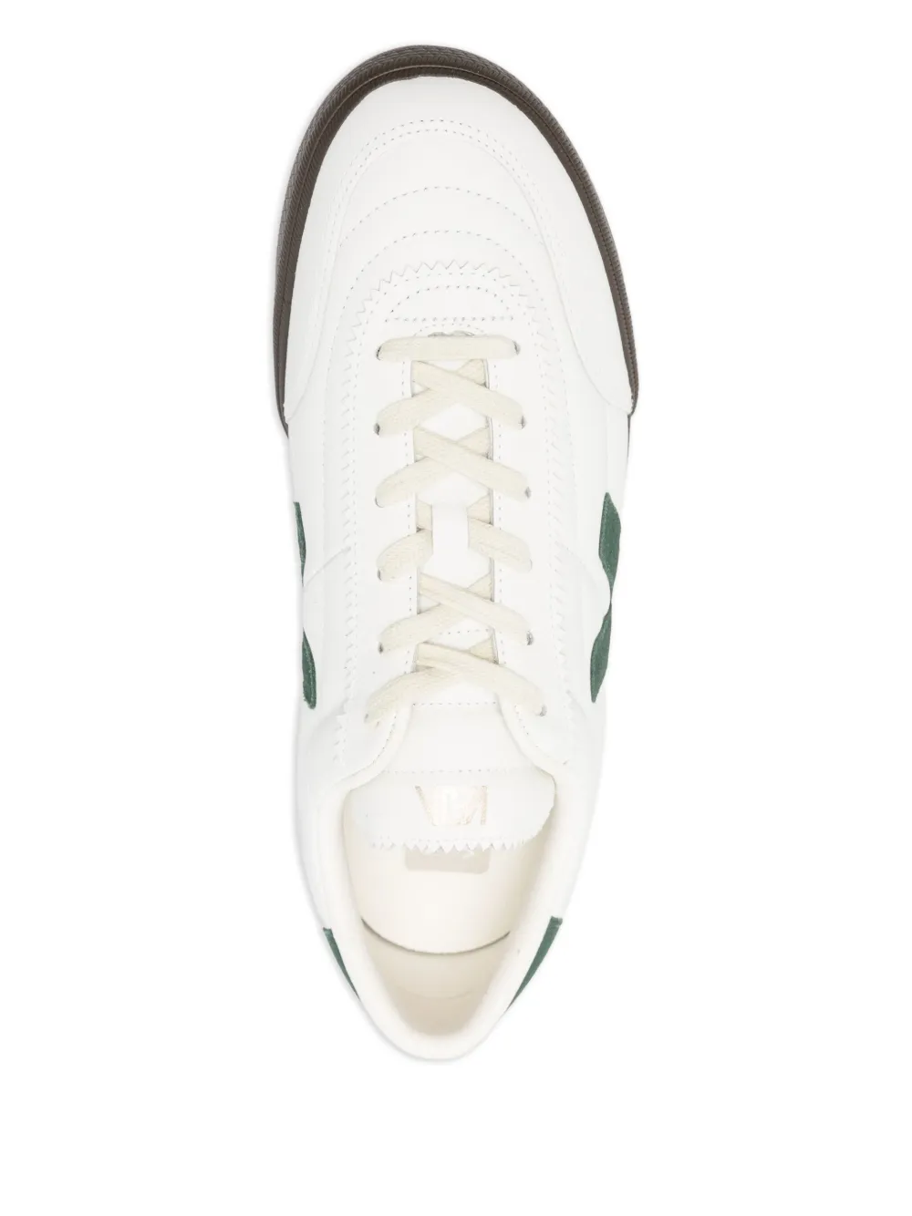 VEJA V-detail leather sneakers White