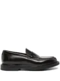 The Antipode leather penny loafers - Black