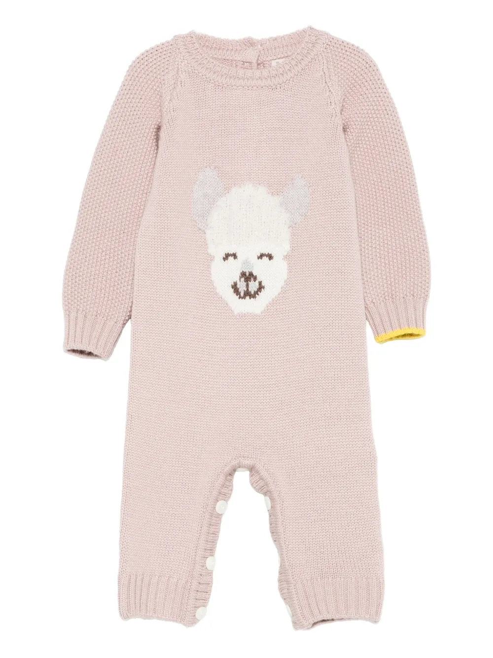 Gensami kids Romper met beerdetail Roze