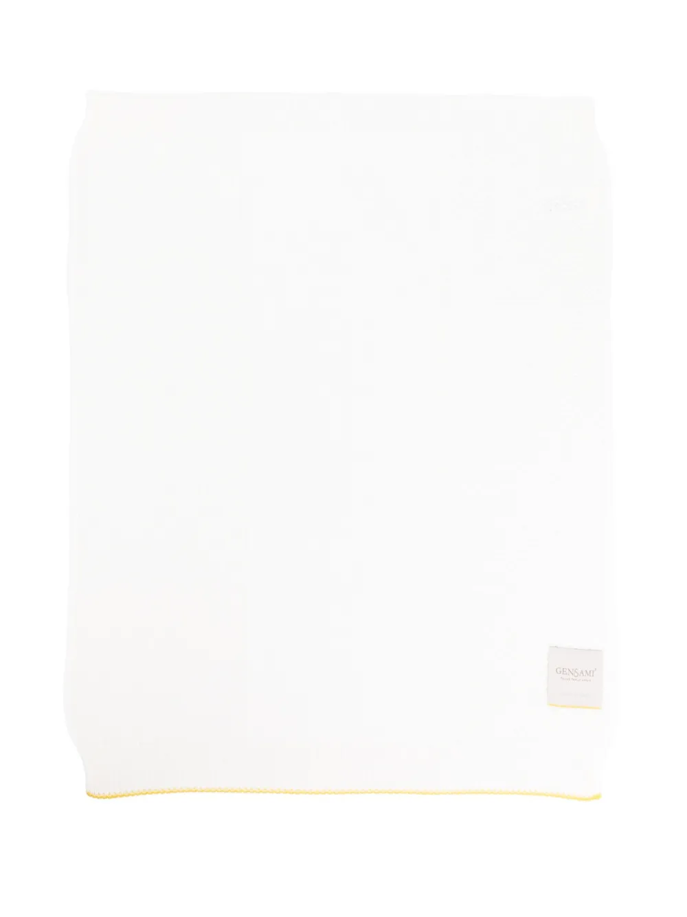 Gensami kids ribbed-knit baby blanket | Neutrals | Image 1