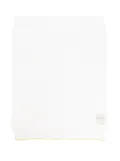 Gensami kids ribbed-knit baby blanket - Neutrals
