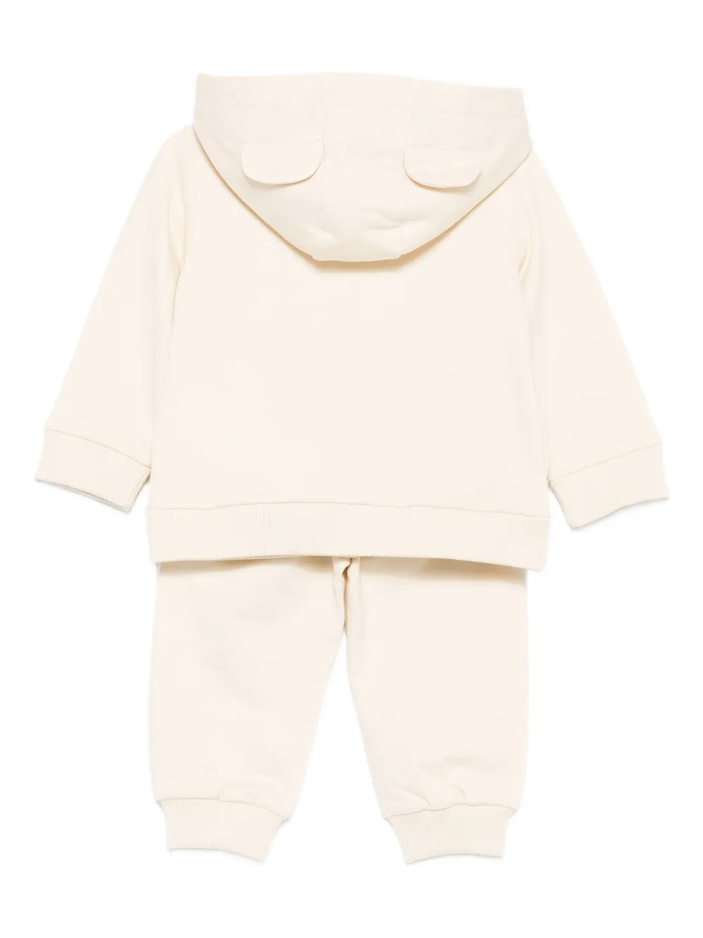Moschino Kids bear-logo tracksuit Beige