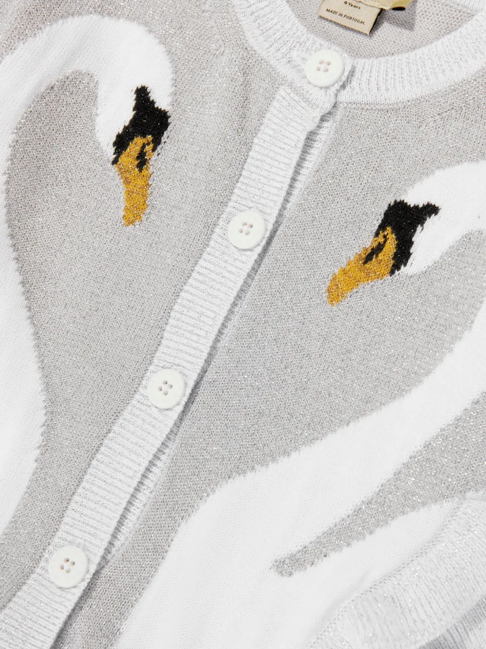 Swan Ruffled Cardigan