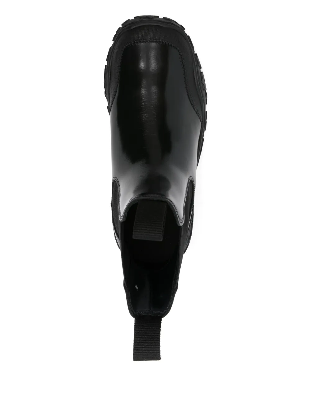 Cecilie Bahnsen Blanca leather chelsea boots Black