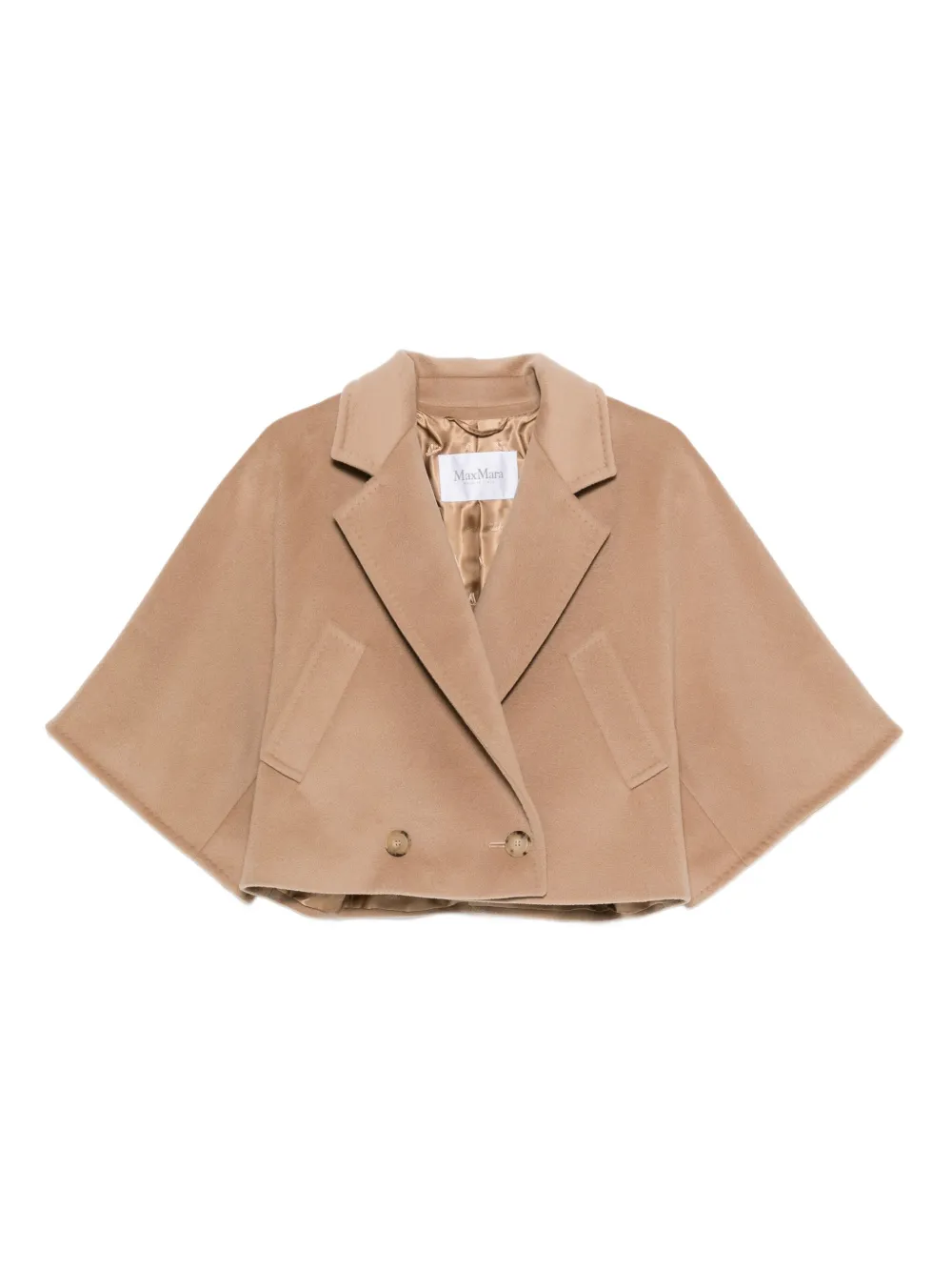 Max Mara Galea double-breasted cropped jacket | Neutrals | Image 1