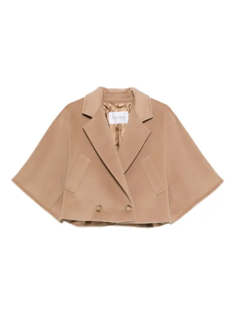 Max Mara Galea double-breasted cropped jacket