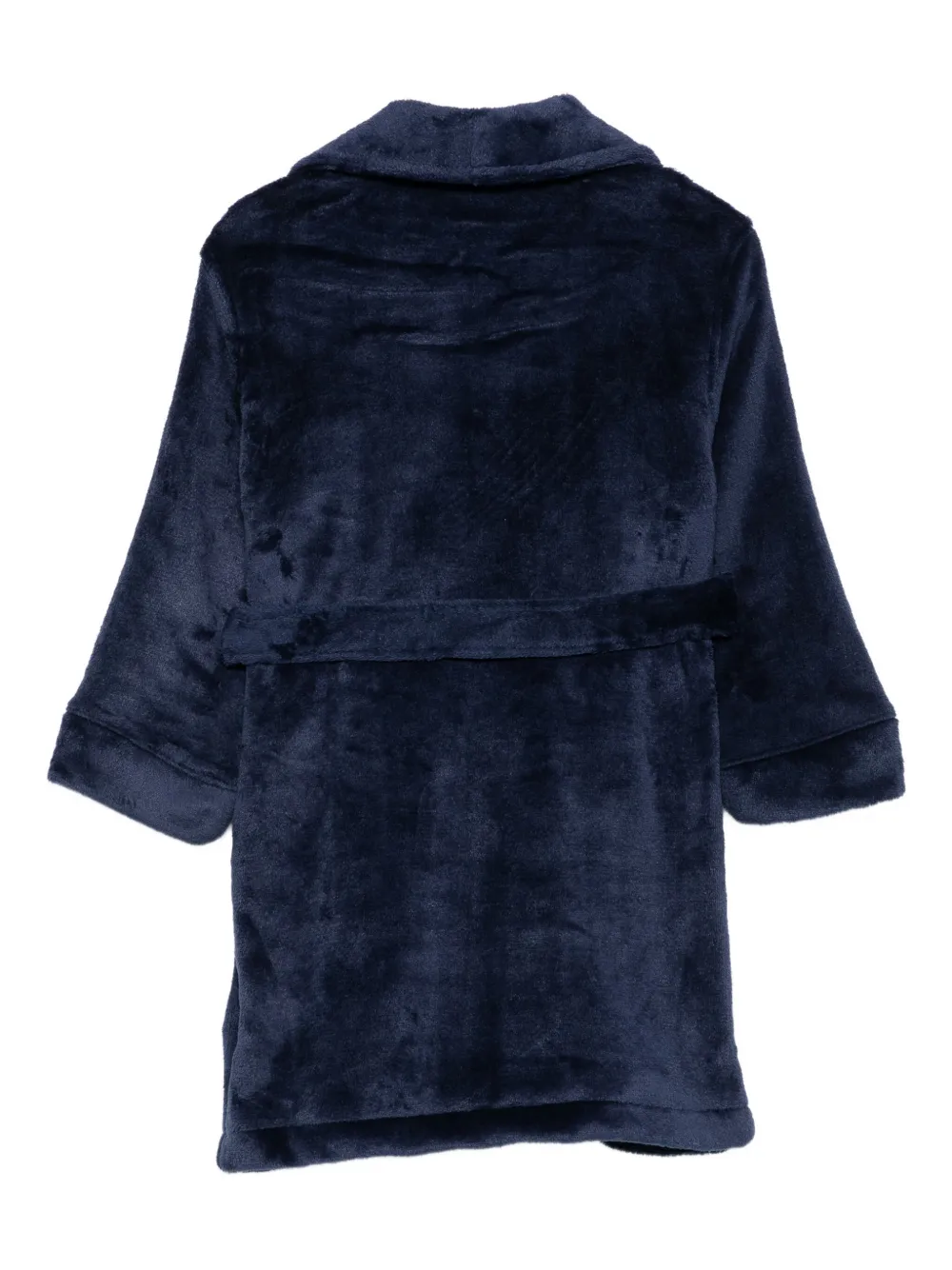 POLO RALPH LAUREN KIDS Badjas met geborduurde beer Blauw