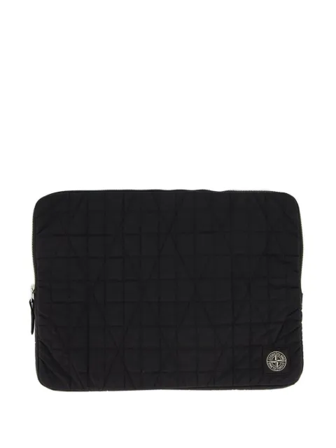 Stone Island funda para laptop capitonada