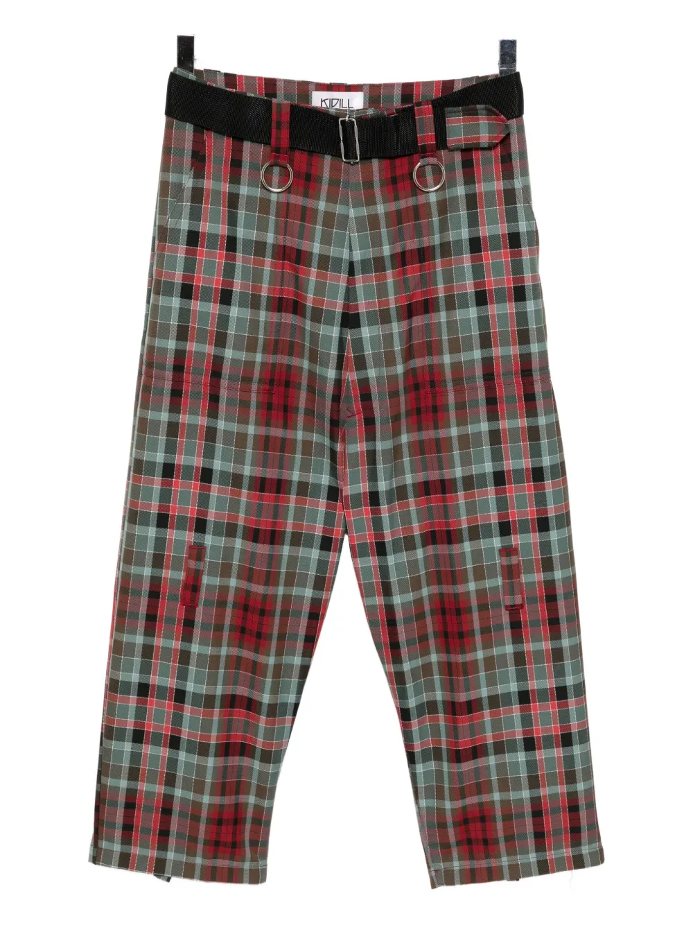 Kidill Bondage Trousers In Green