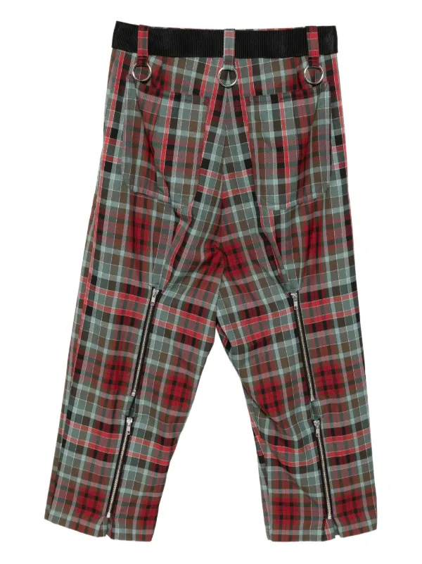 Kidill Bondage Trousers | Green | FARFETCH