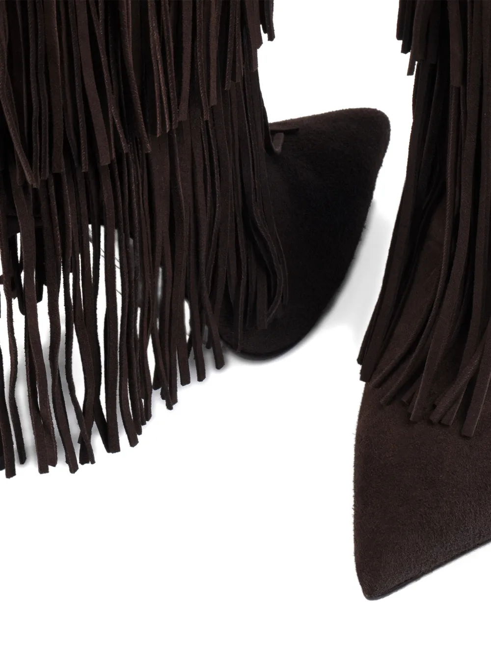 Le Silla 120mm Andy fringed boots Bruin