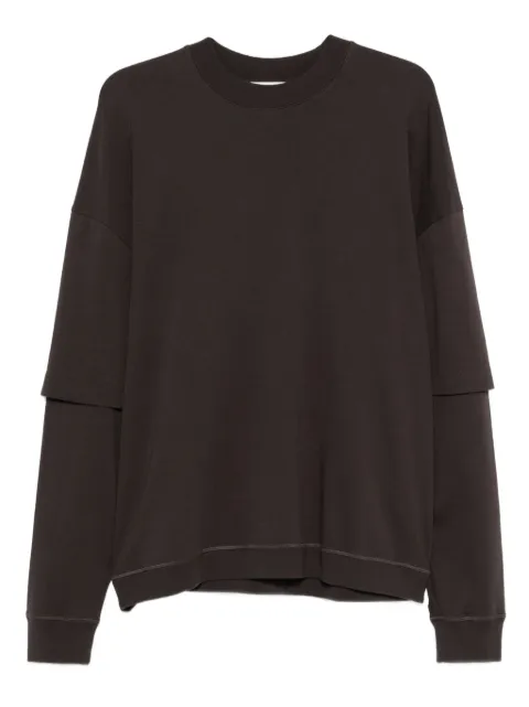DARKPARK double-layered crew-neck sweatshirt