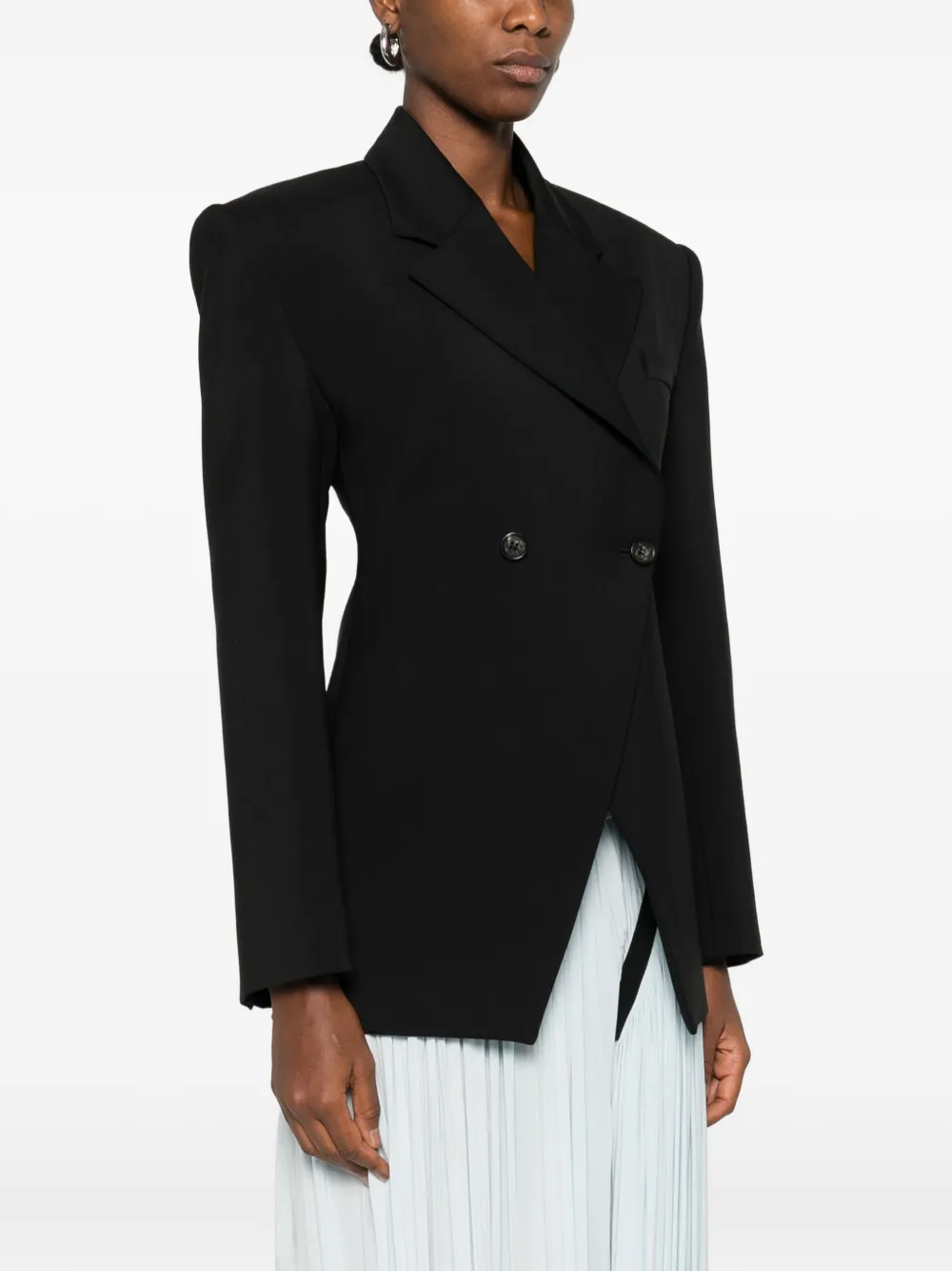 Giuseppe Di Morabito Double-breasted Jacket In Black