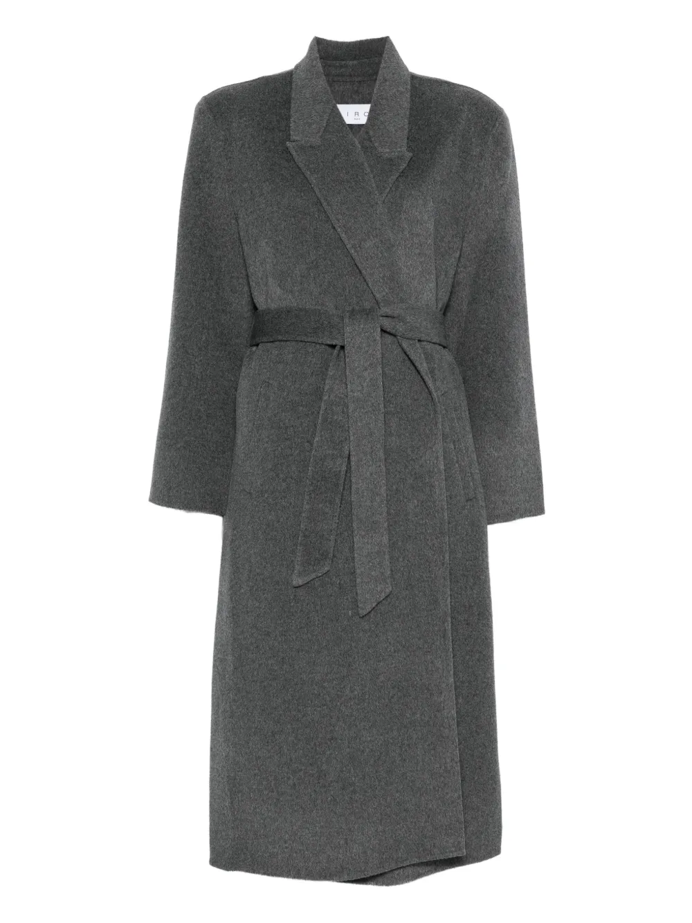IRO belted felted coat | Grey | Image 1