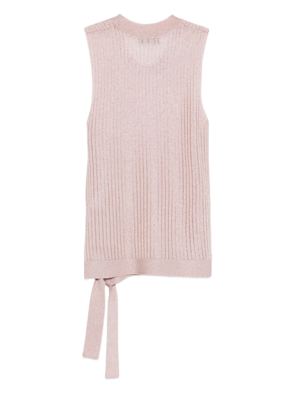 LIU JO ribbed-knit tie-detail top | Vests & Tank Tops | Image 2