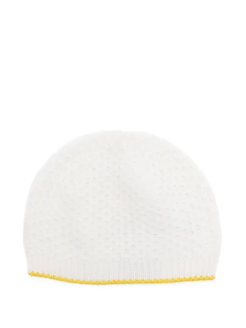 Gensami kids textured-trim beanie hat