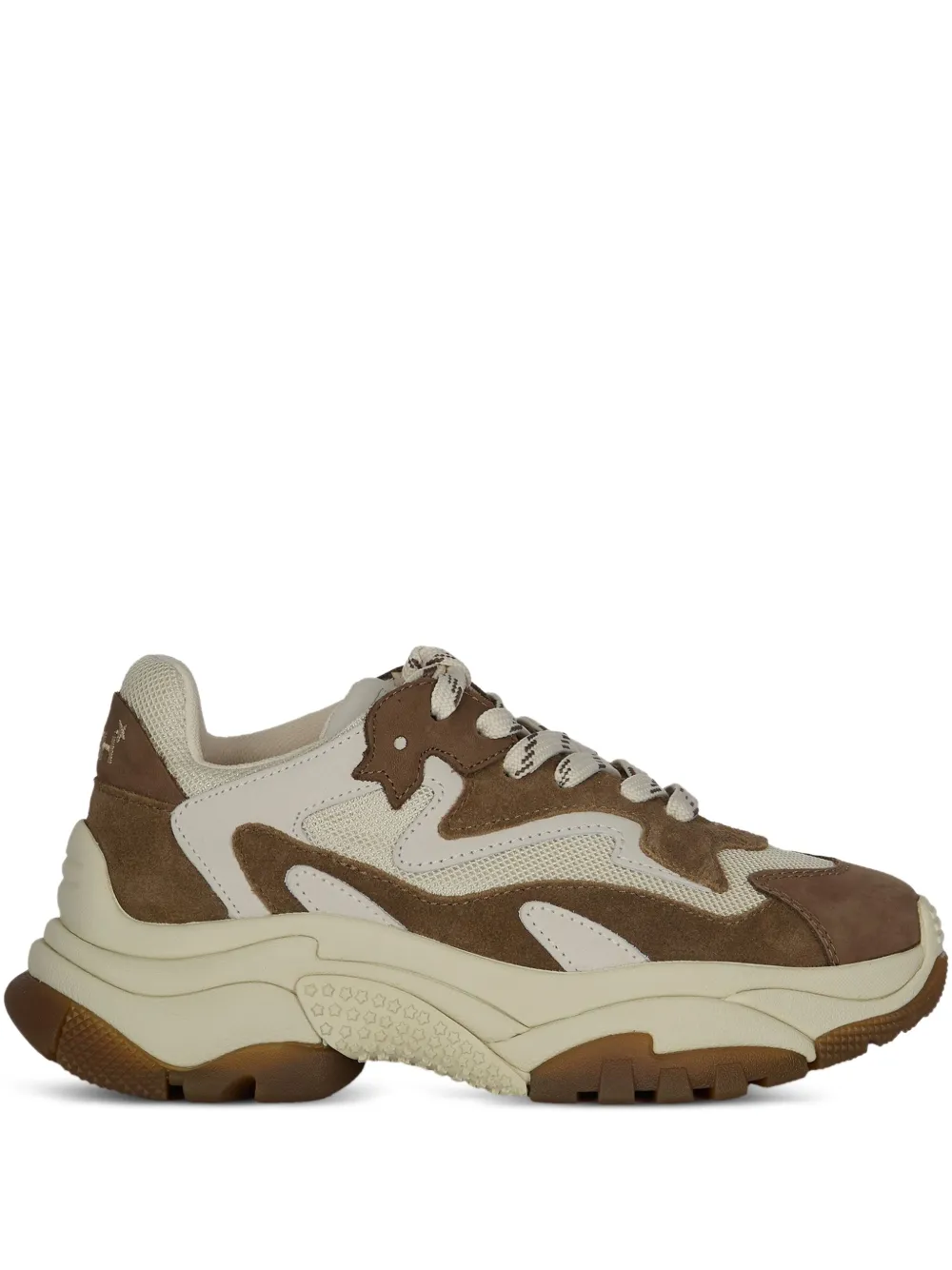 Ash lace-up platform sneakers Brown