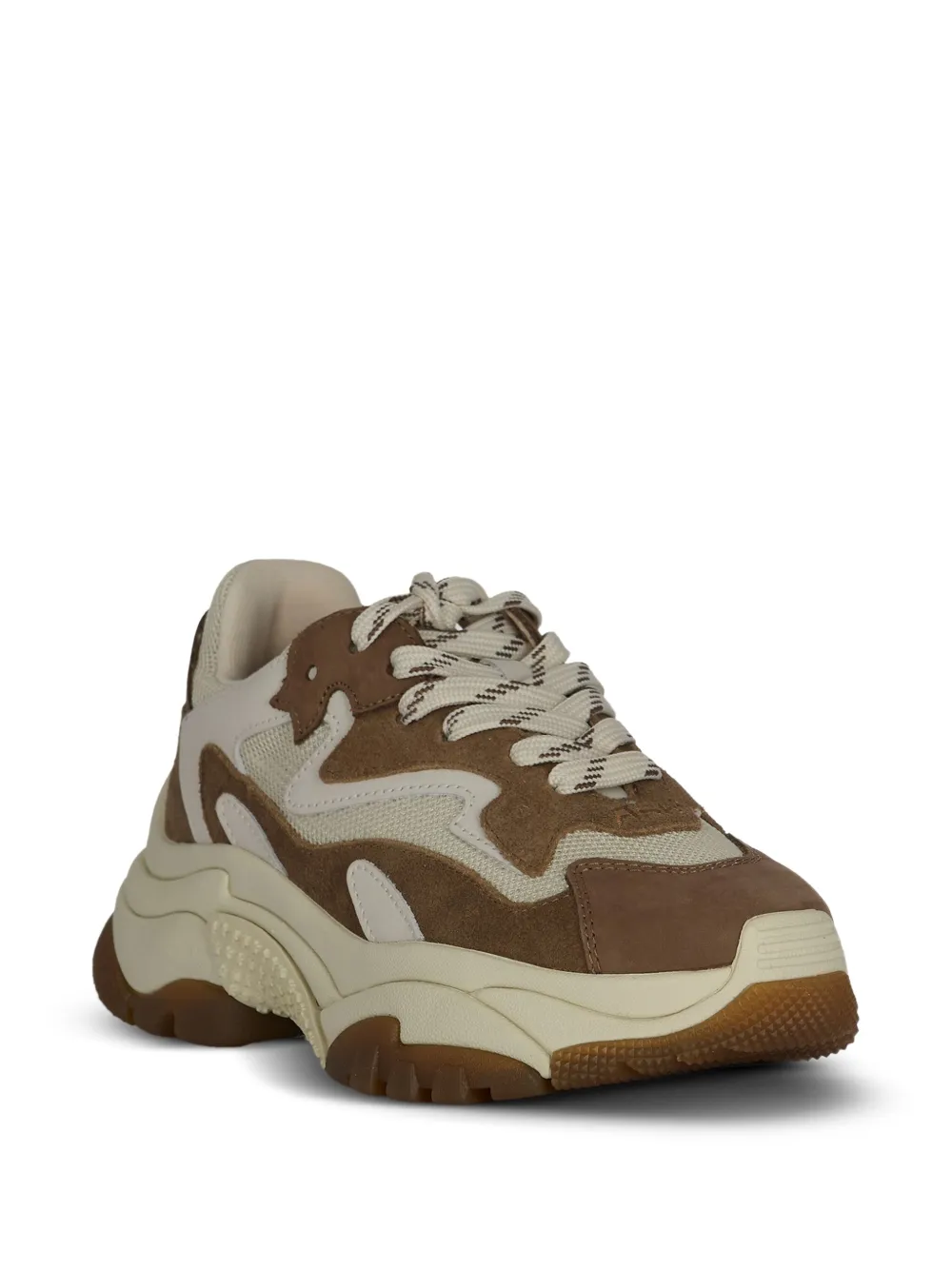 Ash lace-up platform sneakers Brown