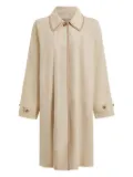 Varley Stamford contrast-trimmed car coat - Neutrals