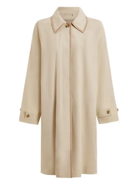 Varley Stamford contrast-trimmed car coat