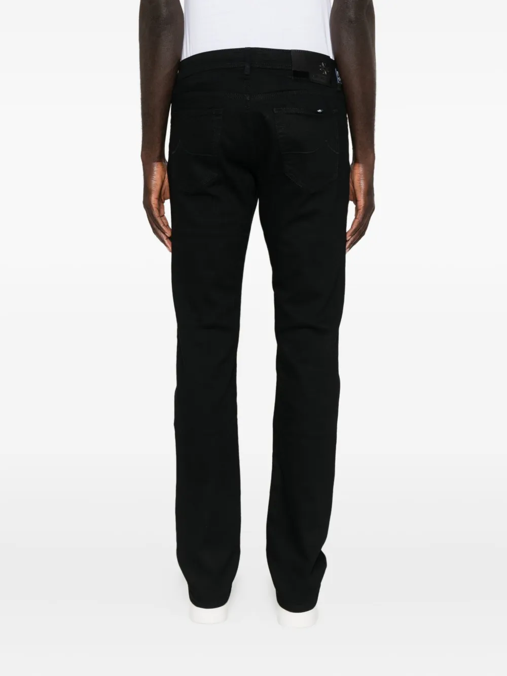Jacob Cohen Five-pocket Trousers In Black