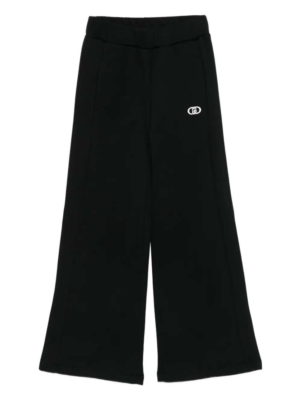 LIU JO logo-plaque trousers | Black | Image 1