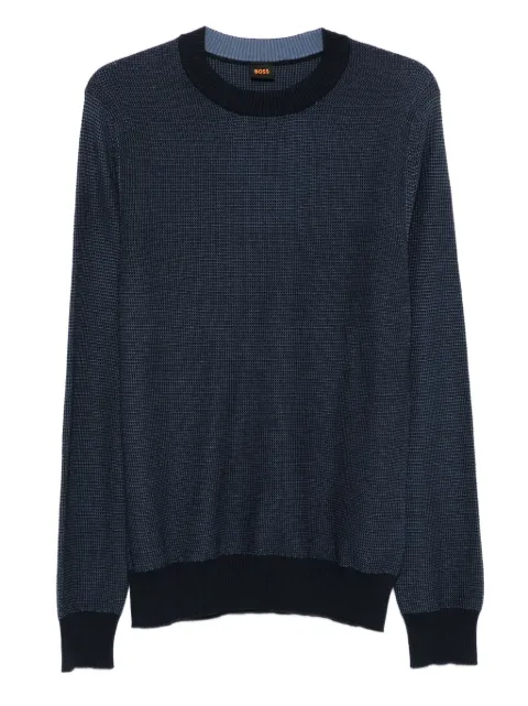 BOSS crew-neck sweater