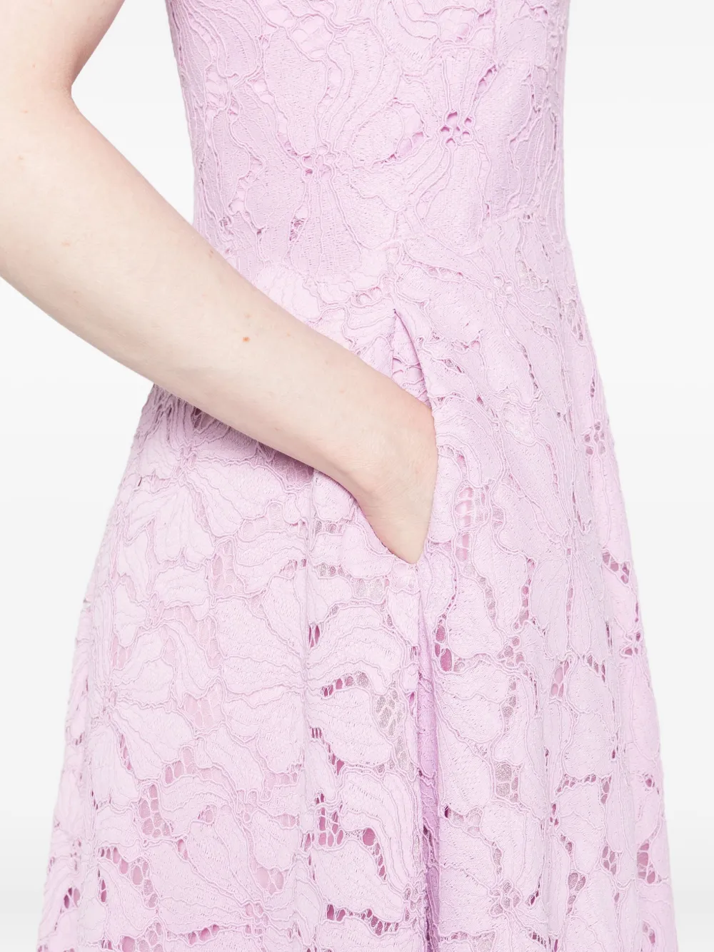 Simkhai Julia Midi Dress In Orchid In Pink