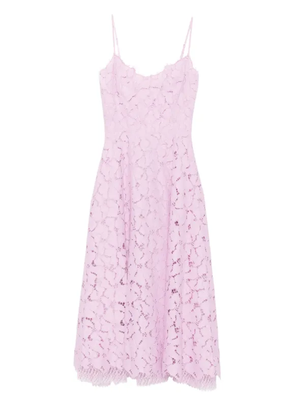 summer dress pink Pink Spaghetti Strap A Line Mini Dress S main image 0