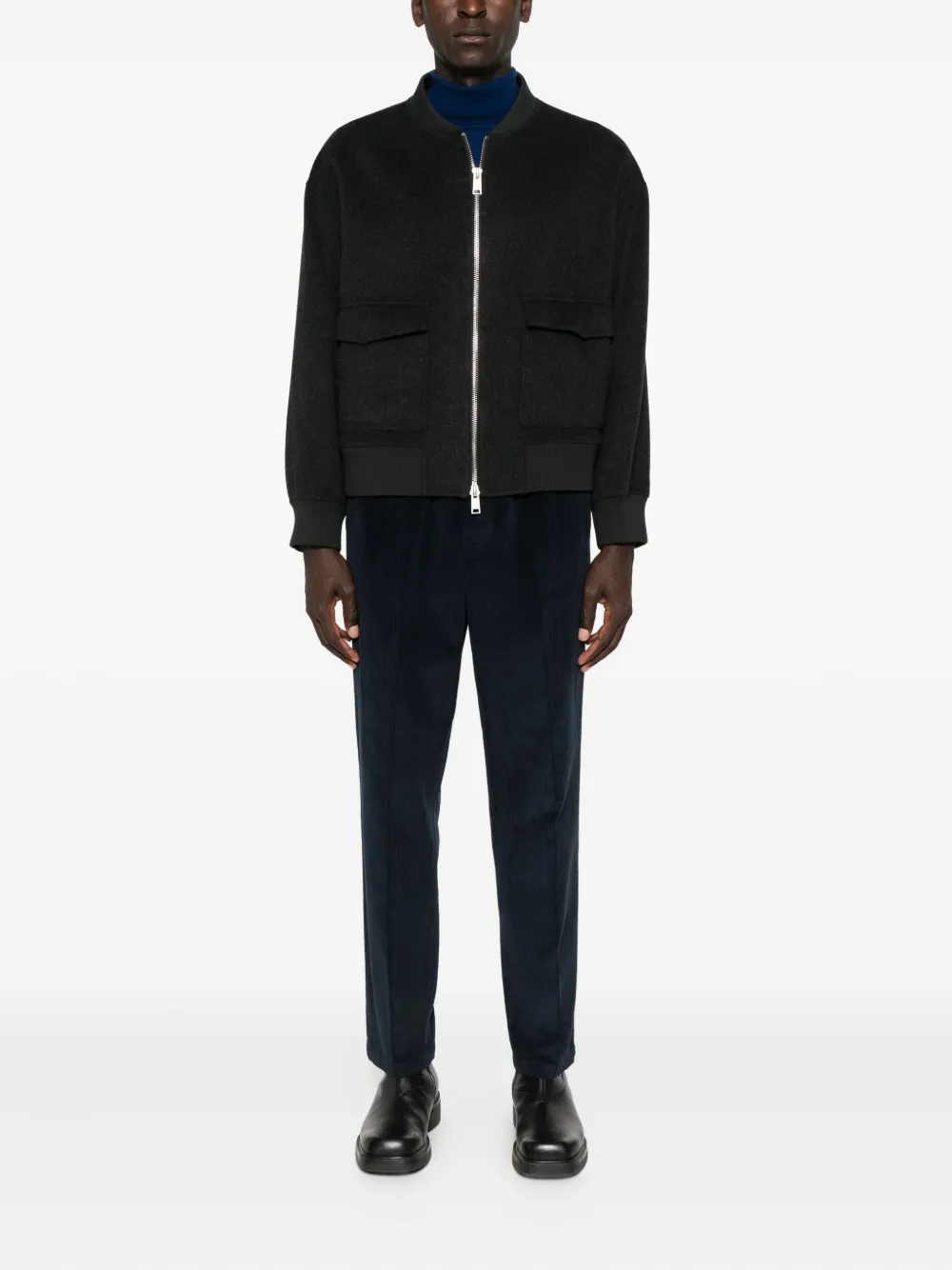 Arma Garni zip-front patch-pocket jacket | Bomber Jackets | Image 2