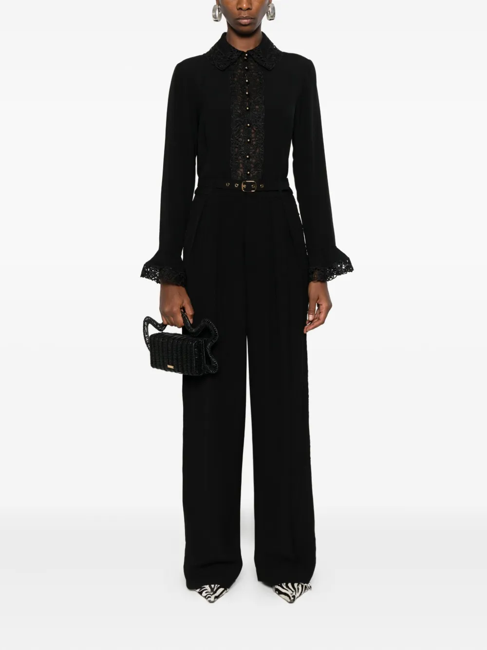 ZIMMERMANN lace-trimmed ruffled blouse | Blouses | Image 2