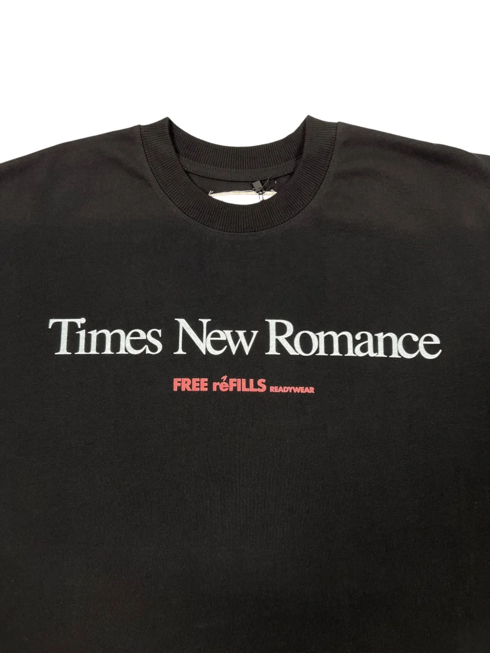 Free Refills Romance Graphic-print T-shirt In Gray