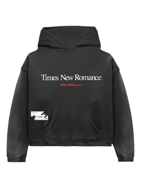 Free Refills Romance print hoodie