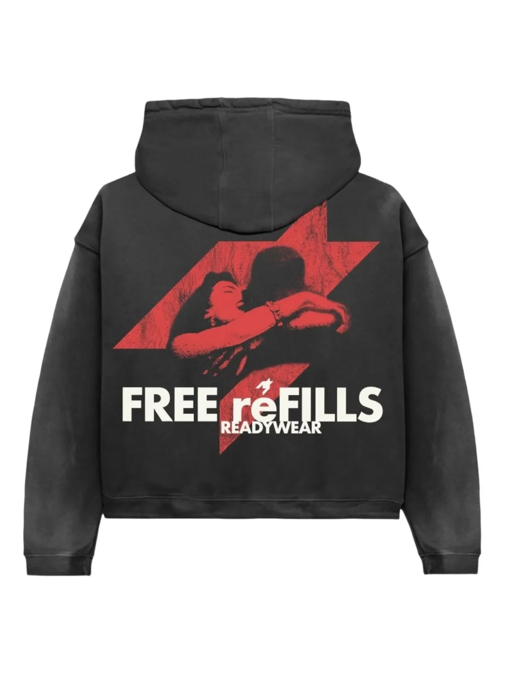 Free Refills Romance print hoodie | Hoodies | Image 2