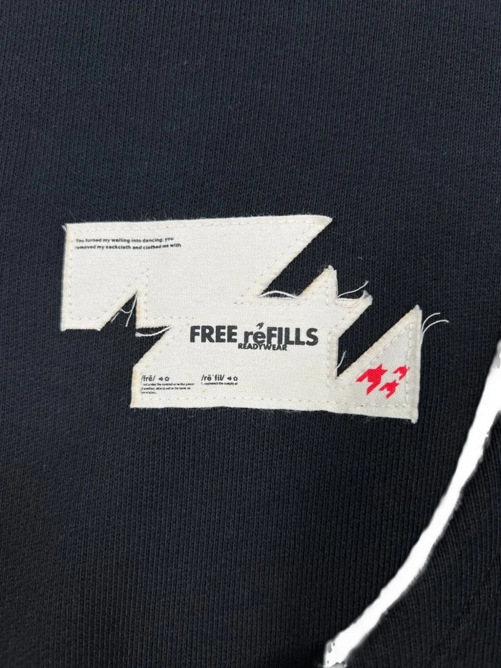 Free Refills Romance Print Hoodie In Gray
