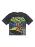 GODSPEED graphic crew-neck T-shirt - Grey