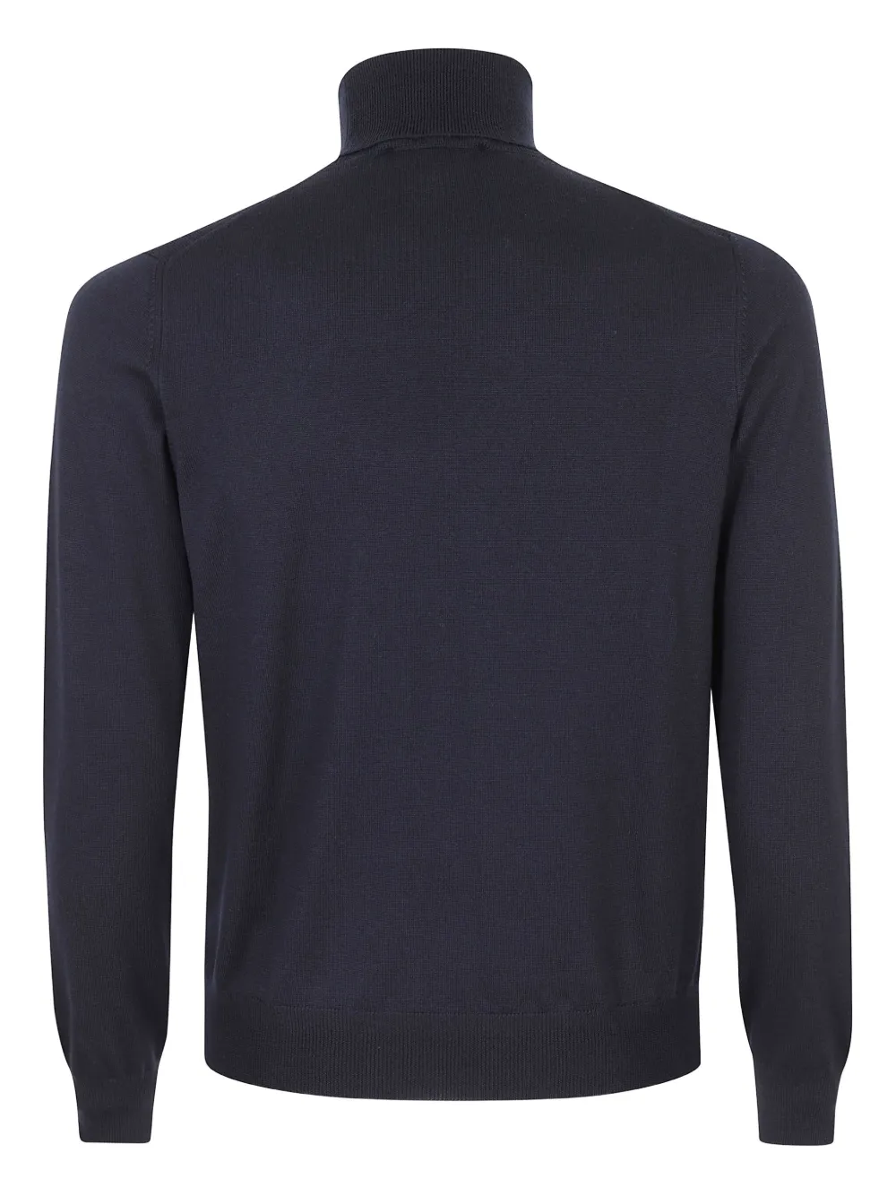 Tagliatore turtleneck virgin-wool sweater Blauw