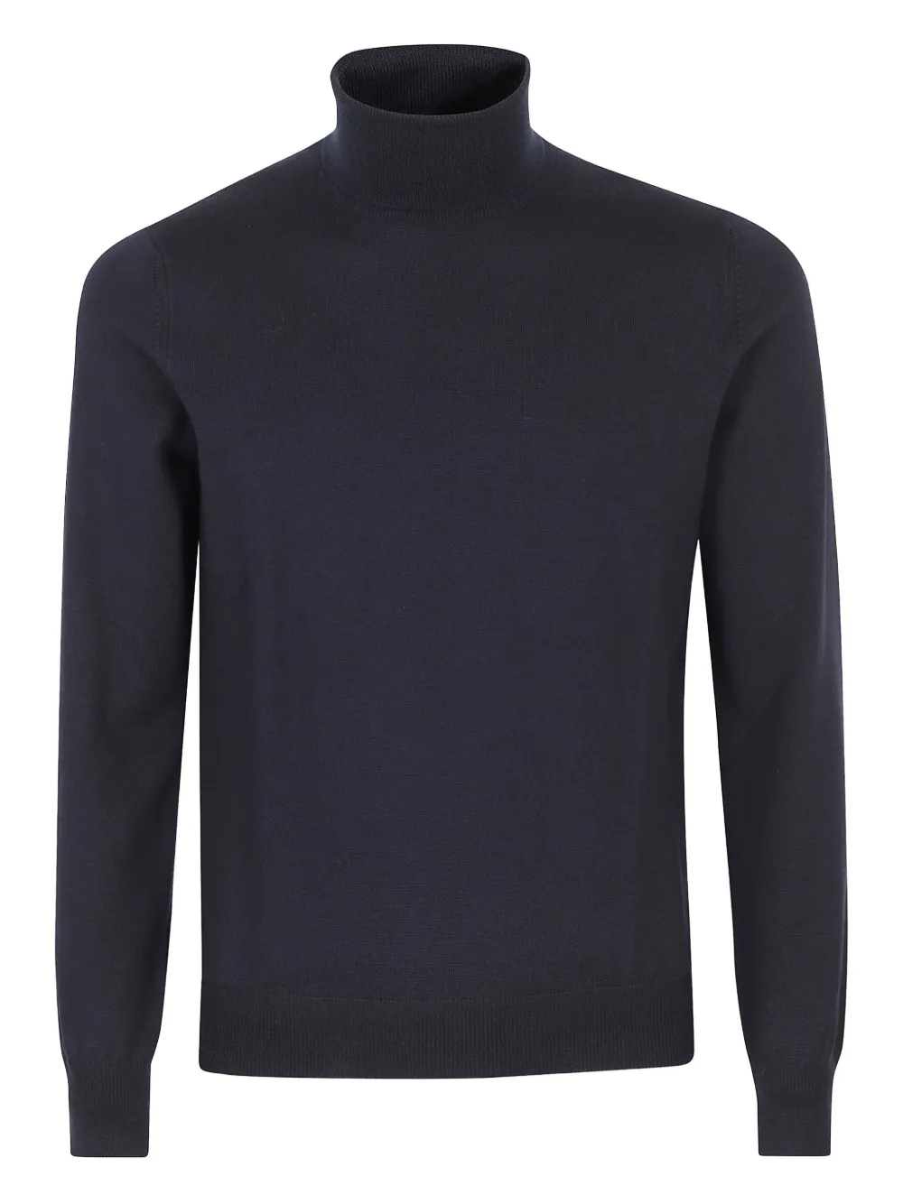 Tagliatore turtleneck virgin-wool sweater Blauw