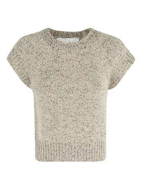 Tela speckled short-sleeve top 