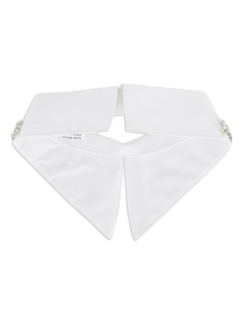 Tela crystal-embellished pointed collar | Image 2