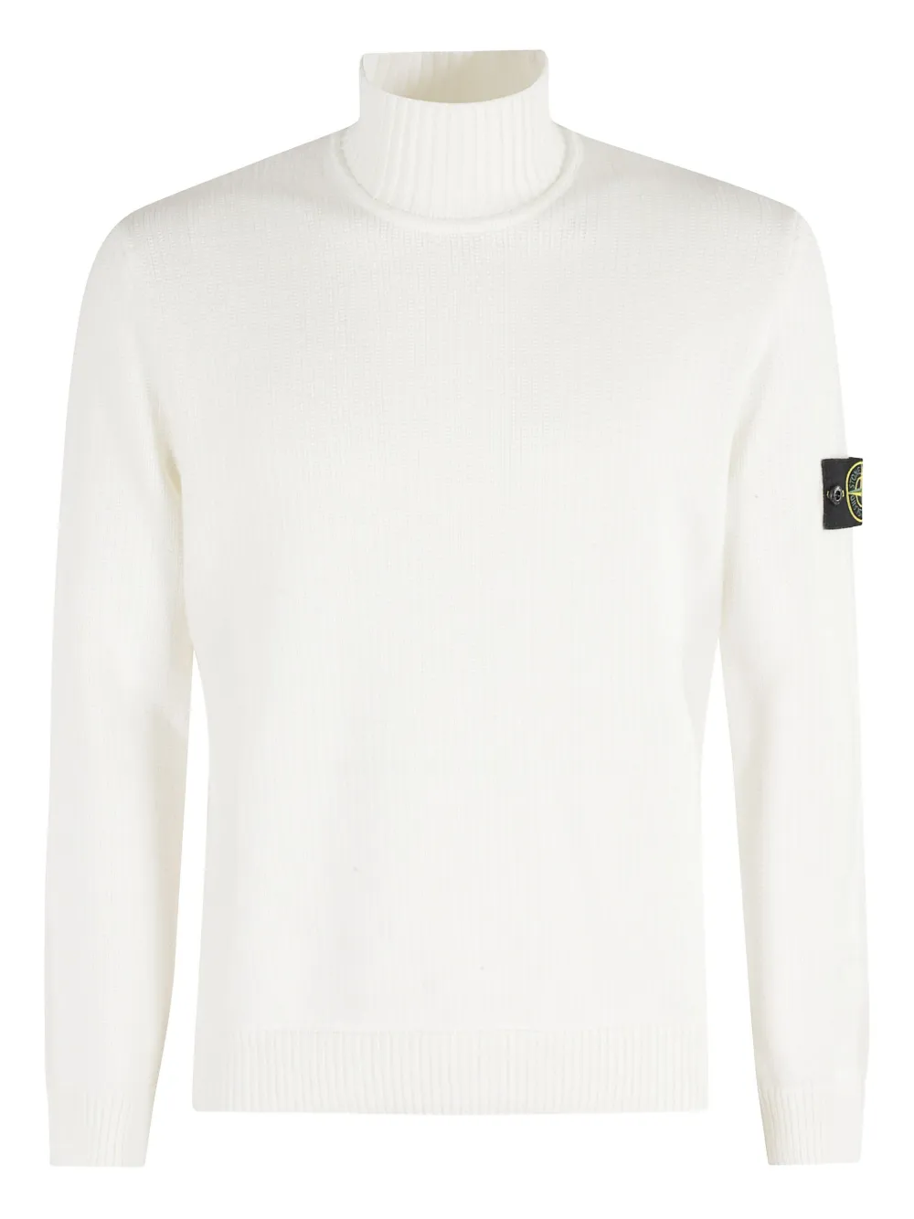 Stone Island high-neck sweater | White | Image 1