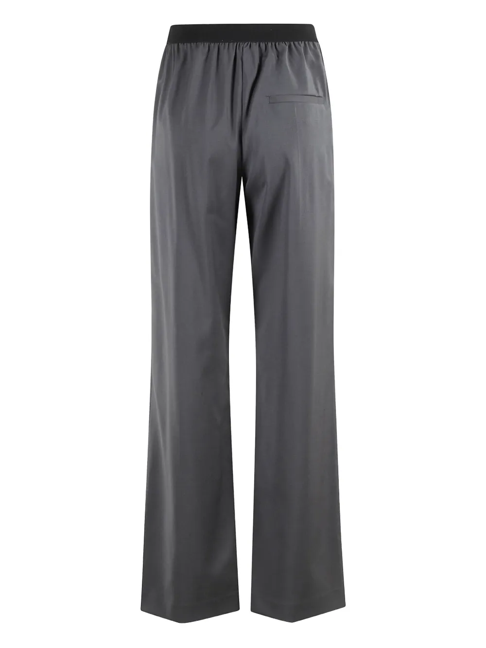 Tela elastic-waistband wide-leg trousers - Grijs