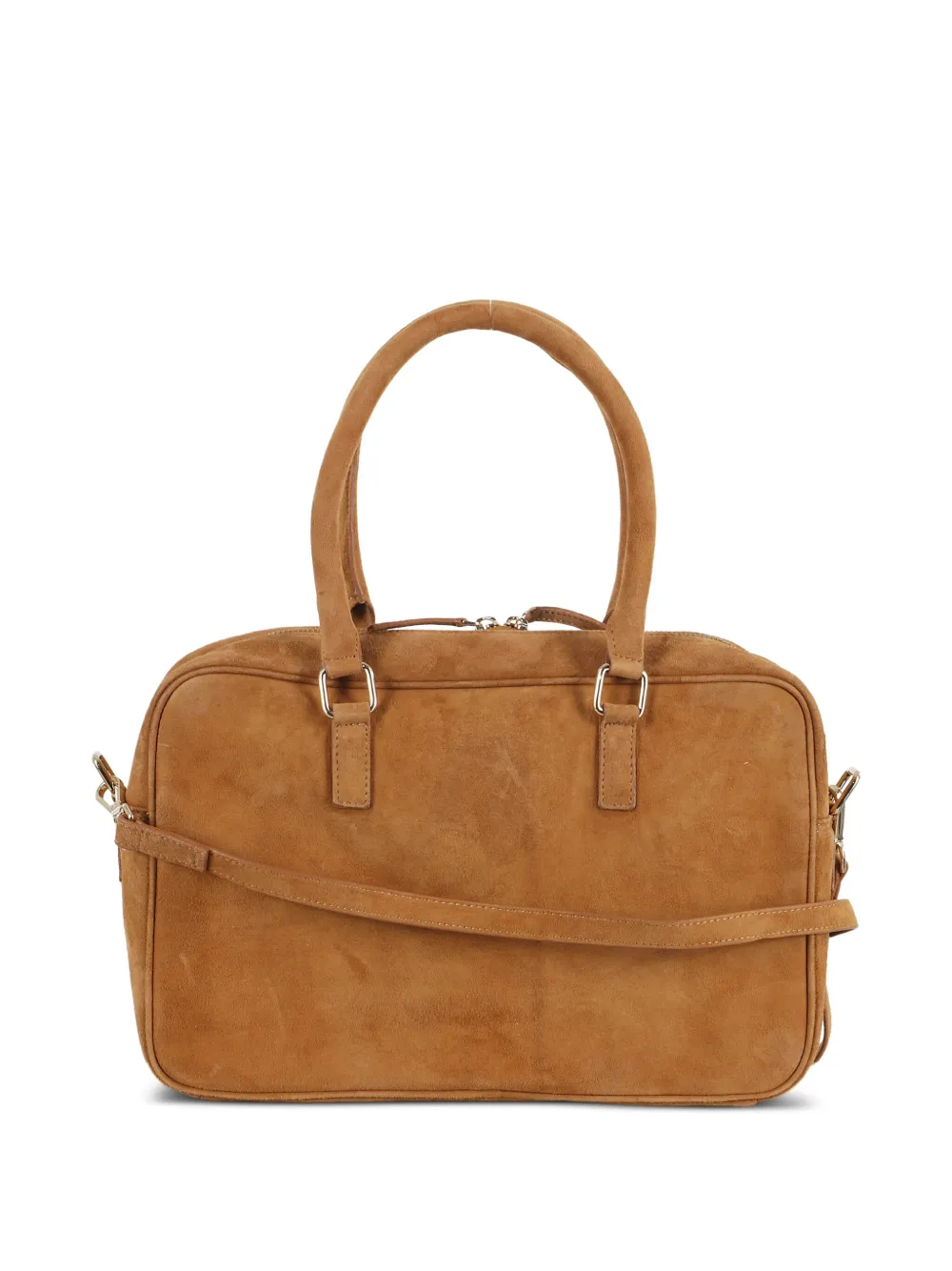 Tela double-handle suede tote bag | Image 2