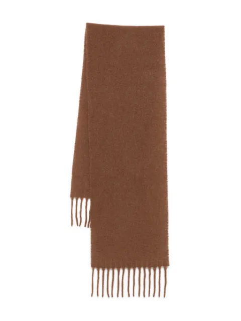 Alysi fringed wool scarf