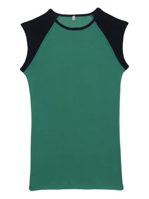 Baserange Gene raglan-sleeve ribbed tank top