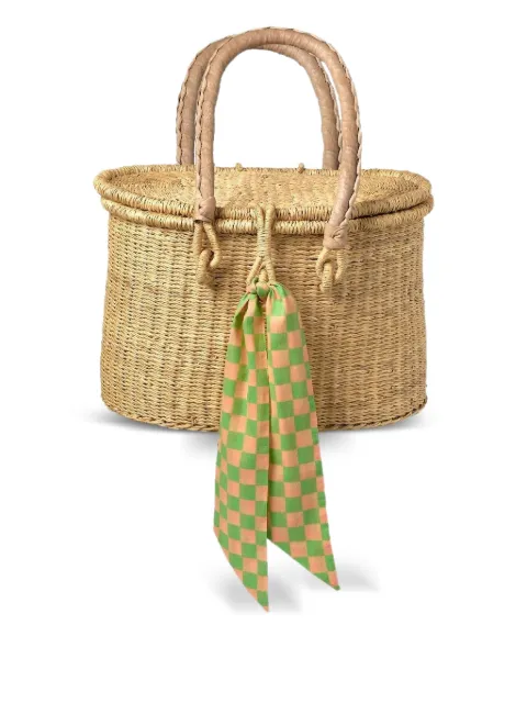 Bitossi Home Picknickkorb aus Korbgeflecht (6teilig) (43cm x 52cm)